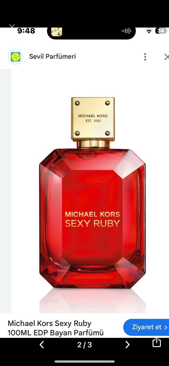 Michael Kors Sexy Ruby Kadın Parfümü - Görsel 3