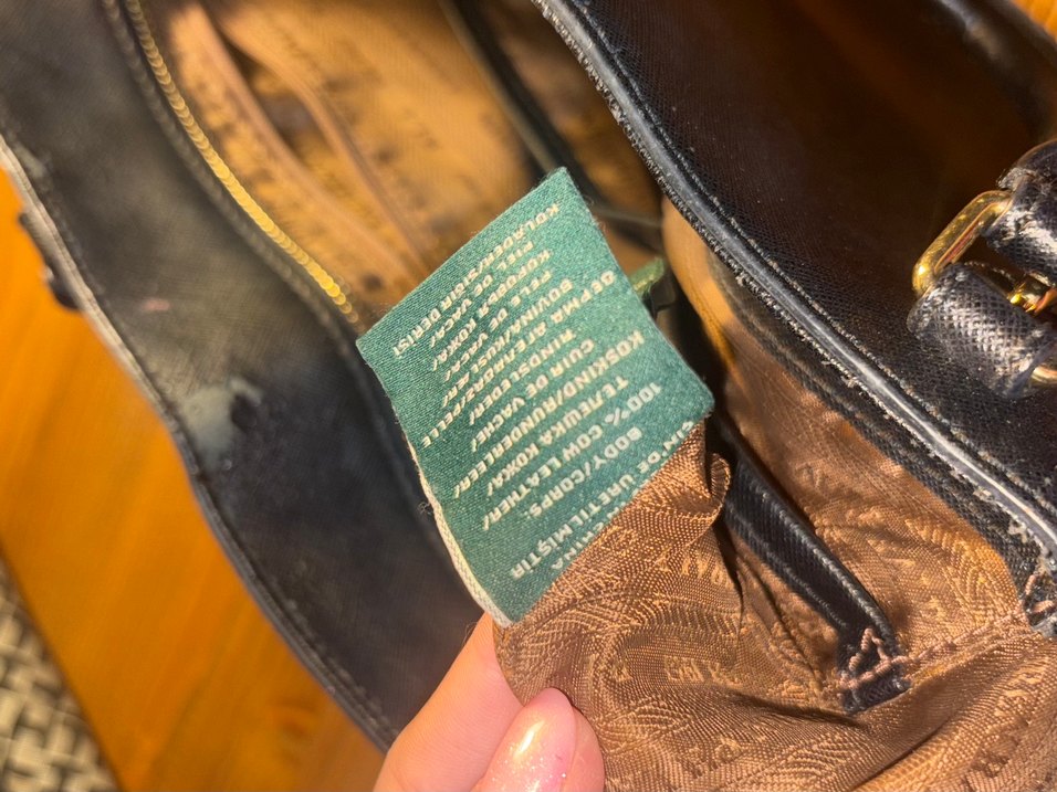 Ralph Lauren Siyah Deri Kadın Çanta - Görsel 3