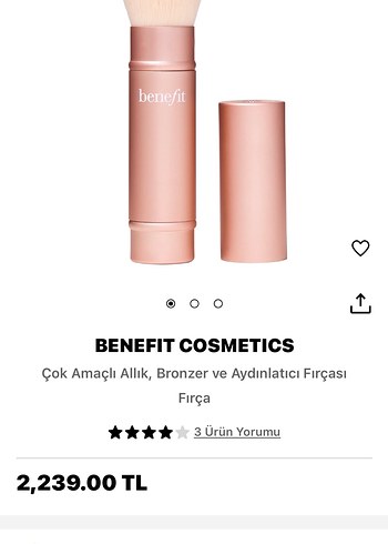 Benefit Pembe Sıfır Fırça - Görsel 4