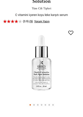 Kiehl's Dark Spot Serum - Görsel 5