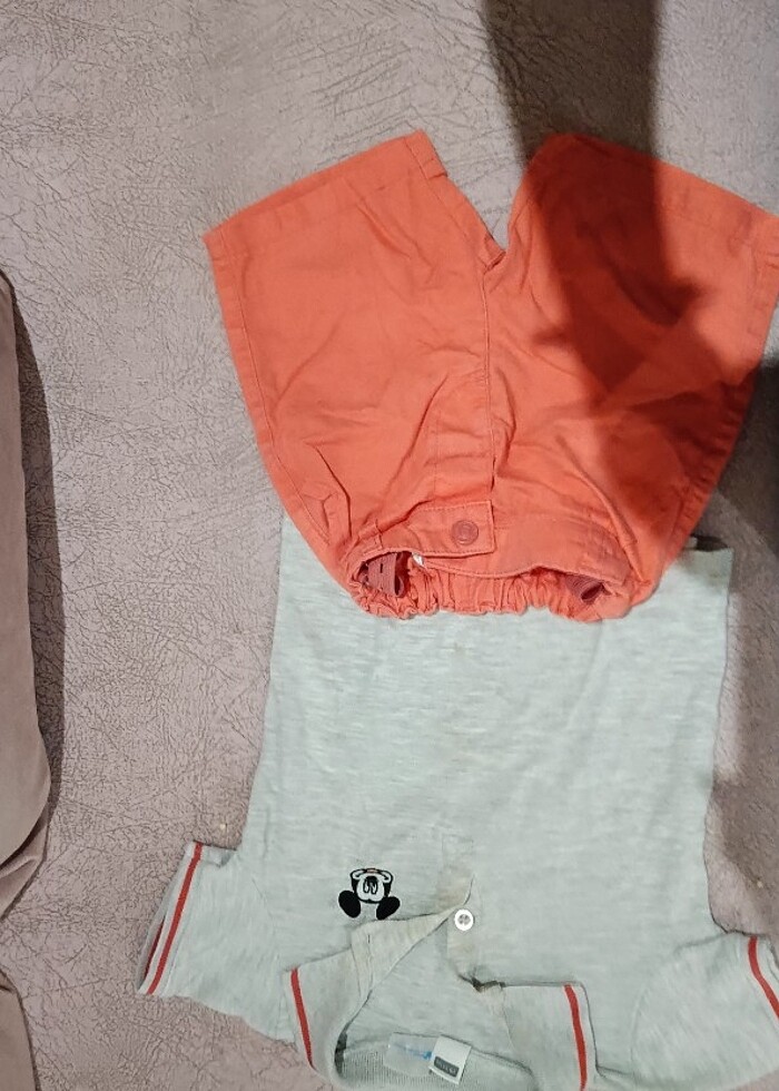 Erkek bebek Şortlu takım - Görsel 2