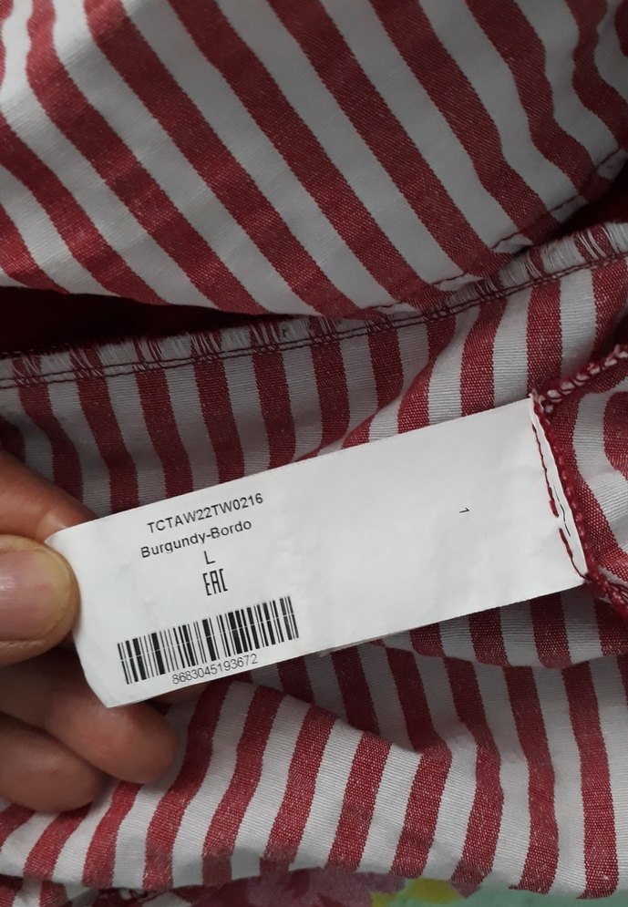 bordo sweatshirt uzun - Görsel 5