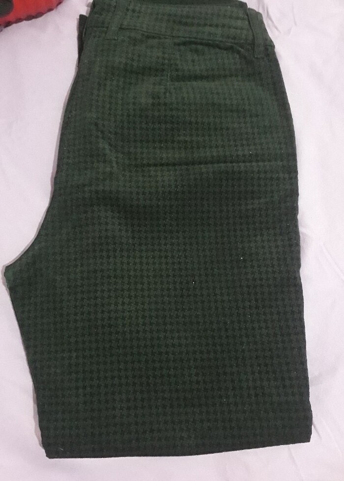 Likralı kadife pantolon - Görsel 2