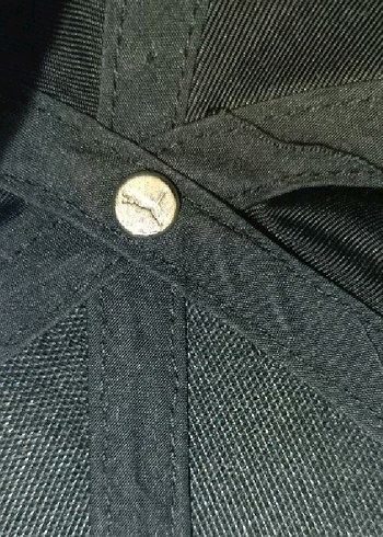 Beden siyah Renk Siyah Metal cap Puma Erkek Şapka