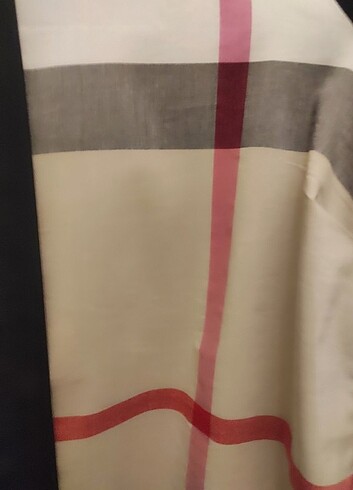 Zara Burberry desenli şık tarz tunik