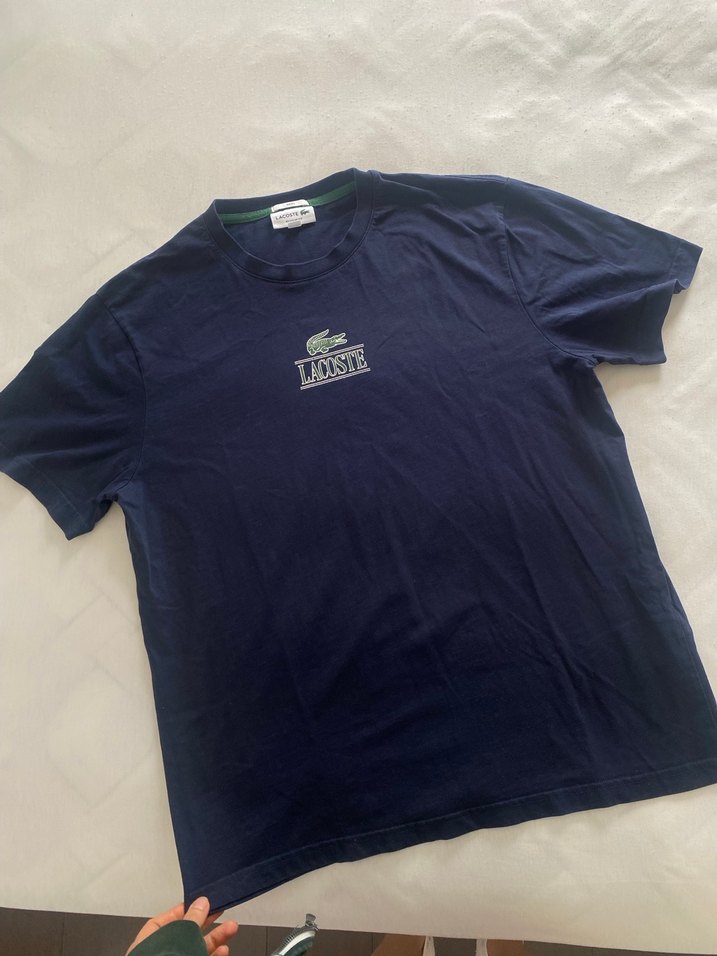 Lacoste Lacivert Regular Fit Kısa Kollu Tişört - Görsel 5