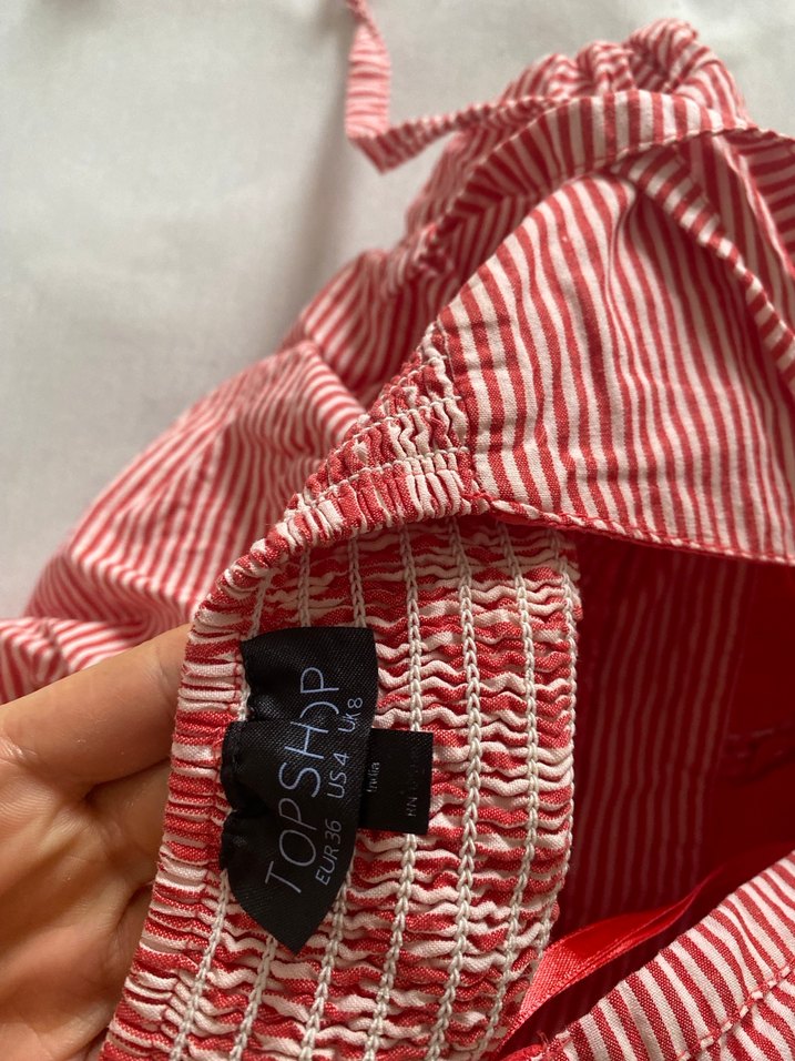 Pembe Nakışlı Mini Bohem üst - Görsel 5