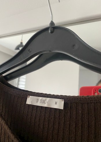 Kadın Kahverengi Triko Midi Elbise - Görsel 3