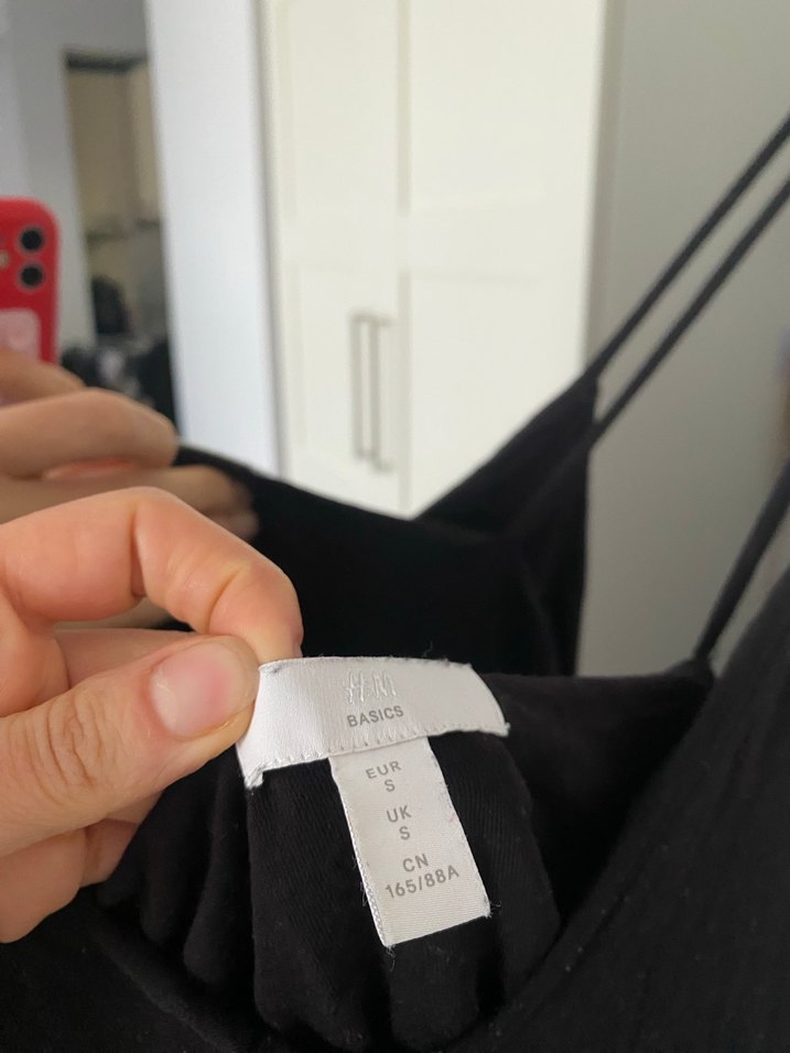 Siyah V Yaka Kolsuz Midi Tulum - Görsel 3