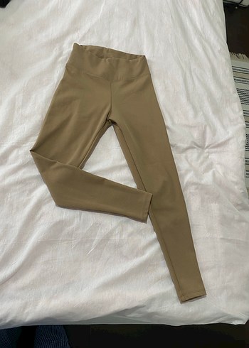 Bej Kadın Spor Tayt - Görsel 2