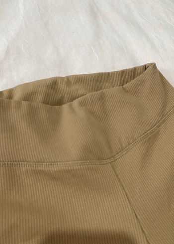 Bej Kadın Spor Tayt - Görsel 3