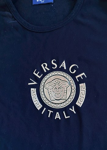 s Beden Versace Kadın Lacivert Uzun Kollu bluz