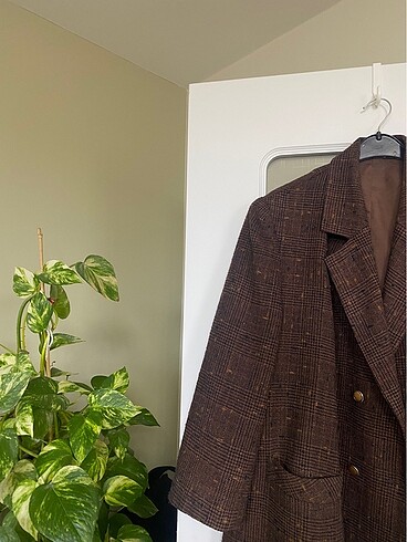 Diğer Kahve blazer ceket