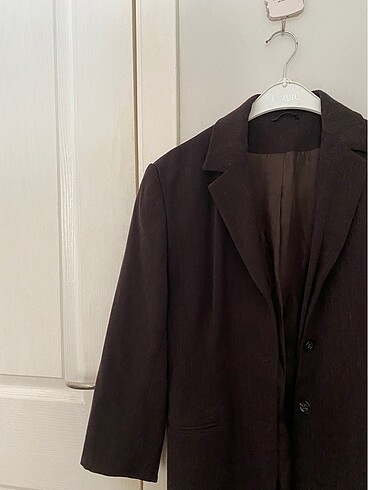 Diğer Kahve blazer ceket