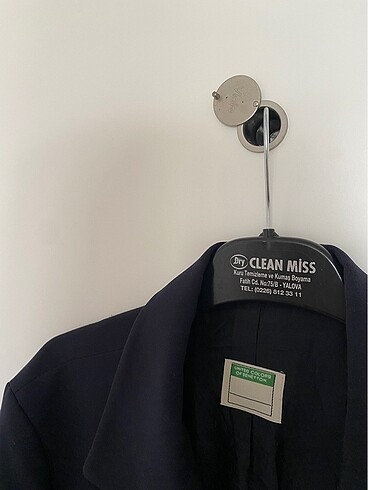 m Beden lacivert Renk Benetton blazer