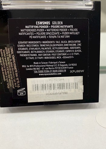 NYX Matlaştırıcı Kapatıcı Pudra - Altın Tonu - Görsel 3
