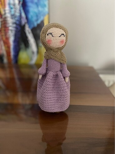  Beden Amigurumi tesettürlü kız