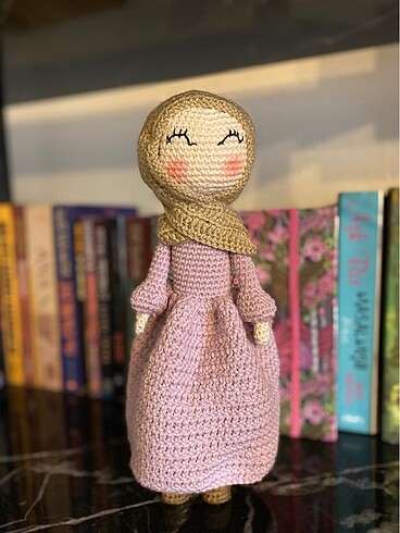  Amigurumi tesettürlü kız