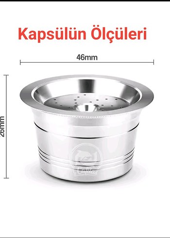 Tchibo Tchibo K-fee Çelik Kapsül