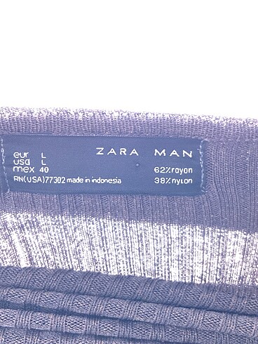 l Beden kahverengi Renk Zara Kazak / Triko %70 İndirimli.