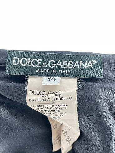 s Beden siyah Renk Dolce & Gabbana Uzun Elbise %70 İndirimli.