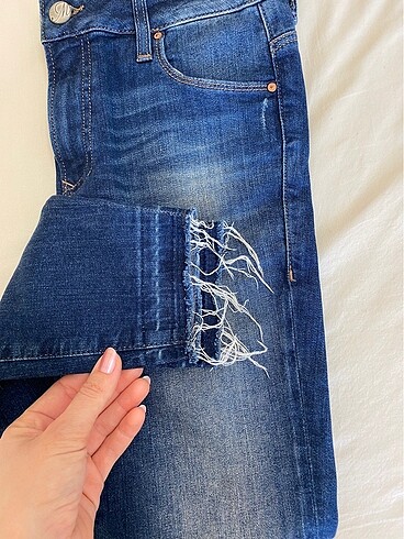 Mavi kot jean - Görsel 5