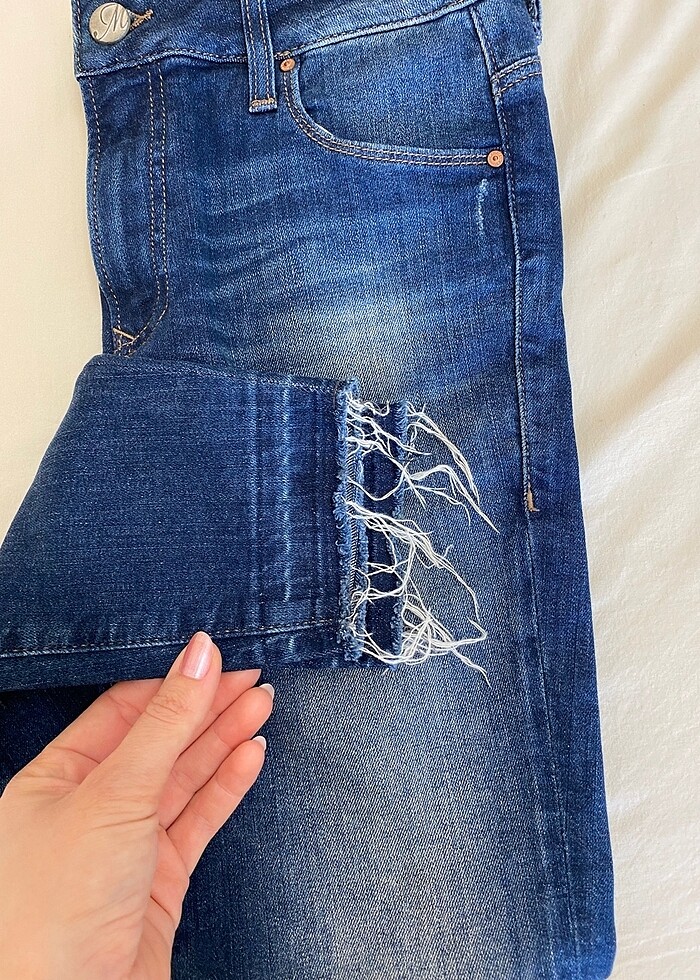 Mavi kot jean - Görsel 5