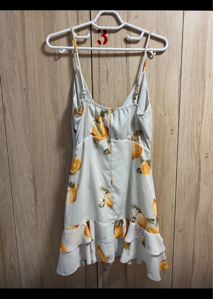 Şifon elbise - Görsel 2