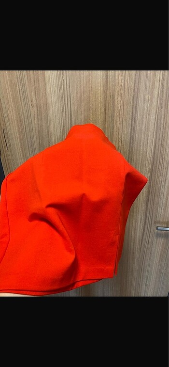 Kırmızı mini etek - Görsel 4