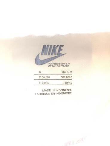 s Beden beyaz Renk Nike Spor Dış Giyim p İndirimli.