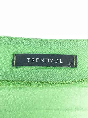 36 Beden yeşil Renk Trendyol & Milla Mini Etek %70 İndirimli.