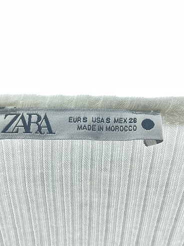 s Beden beyaz Renk Zara Bluz %70 İndirimli.