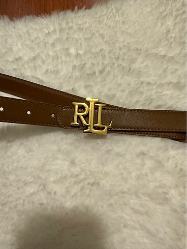 Ralph lauren 100 cm kemer gold tokalı taba rengi
