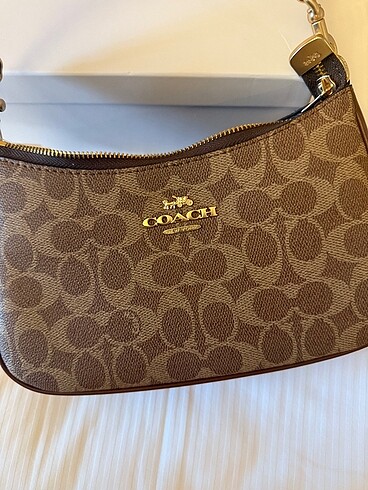 Beden kahverengi Renk Coach Teri Shoulder Bag In Signature