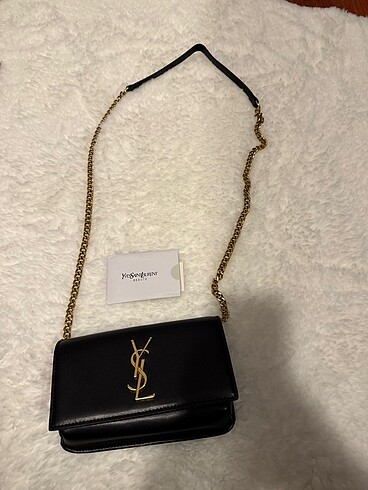 Yves Saint Laurent Ysl phoneholder model akalitesiyah çanta