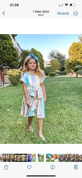 Goose Goode tasarım taşlı Elbise p İndirimli.