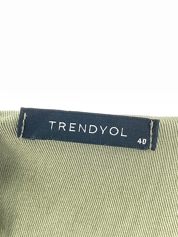 40 Beden yeşil Renk Trendyol & Milla Kısa Elbise %70 İndirimli.