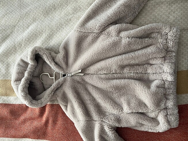 Bershka peluş mont ceket