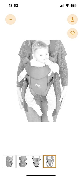  Beden Baby plus BEBEK KANGURU