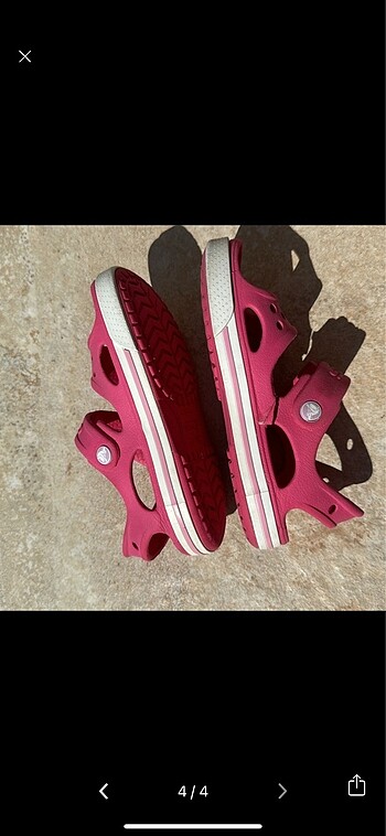 28 Beden pembe Renk Orj. Crocs sandalet