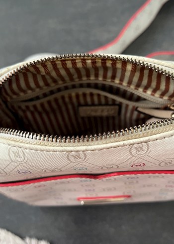 Beyaz Baskılı Kadın Omuz Çantası - Görsel 3