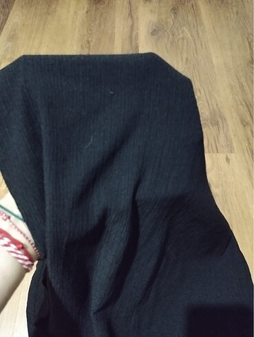 Midi yırtmaçlı etek - Görsel 4