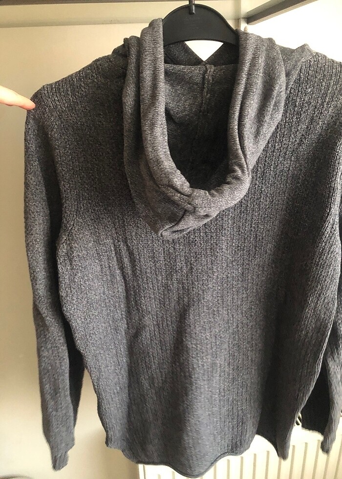 Erkek kapüşonlu kazak - Görsel 3