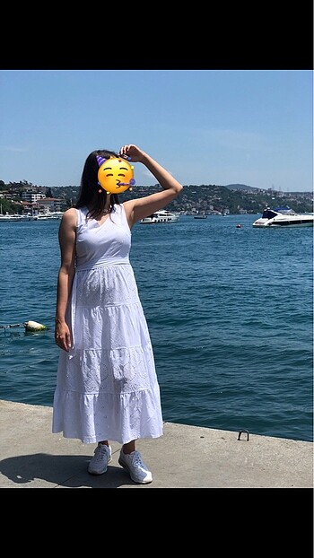 Beyaz elbise - Görsel 2