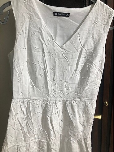 Beyaz elbise - Görsel 6