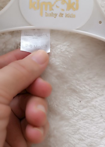 Düğmeli Pembe Bebek Tulumu - Görsel 4