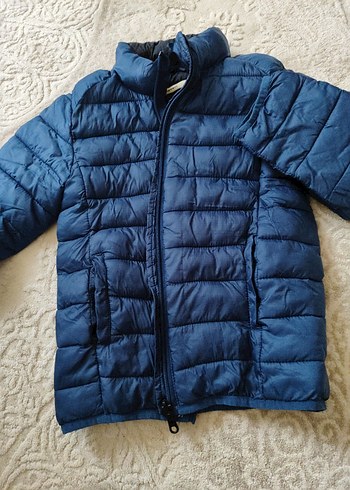 Erkek Çocuk Lacivert Fermuarlı Mont - Görsel 4