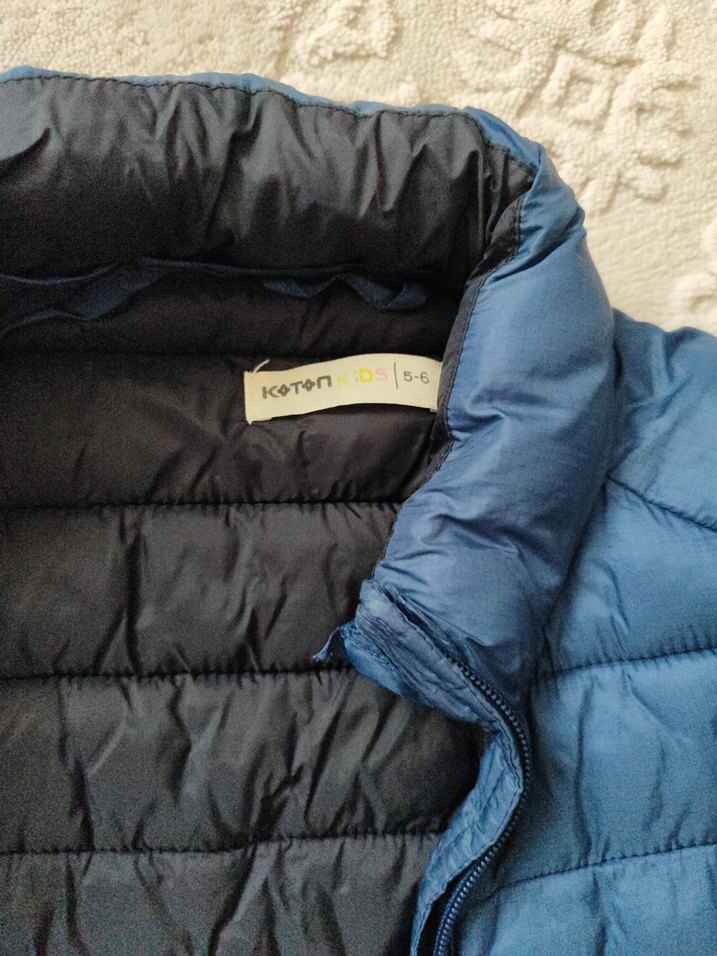 Erkek Çocuk Lacivert Fermuarlı Mont - Görsel 3