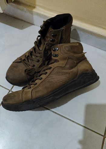 Kahverengi Süet Erkek Botları Tokalı - Görsel 2