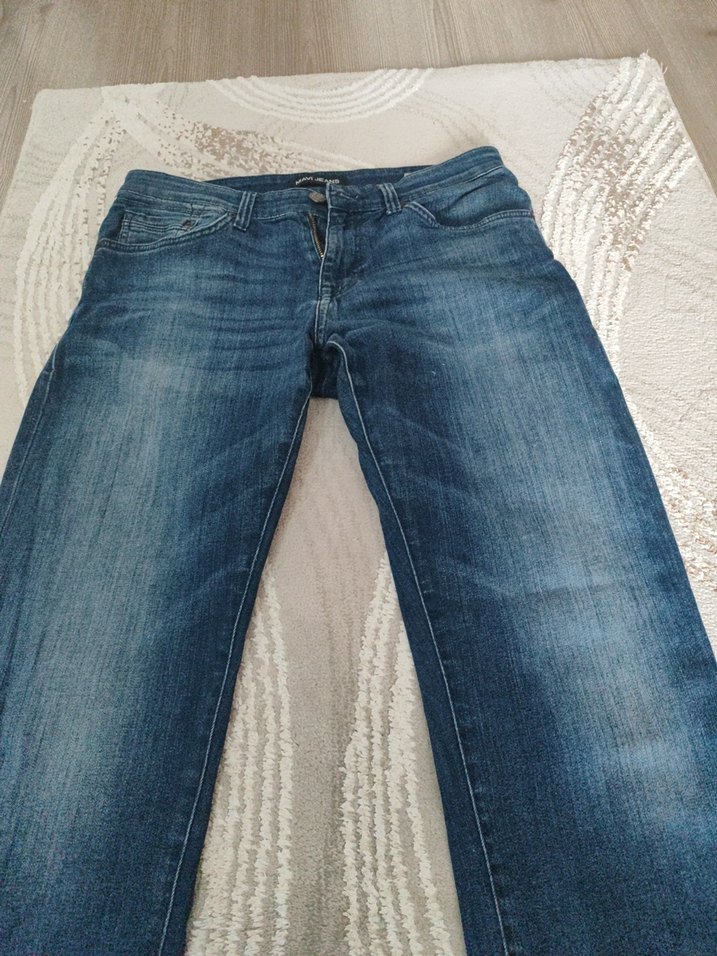 Lacivert Erkek Kot Pantolon - Görsel 3